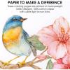 imageGrabie Watercolor Coloring Book 15 Sheets Art Pad A5 83 x 58 Cotton Watercolor Book for AdultsFloralFloral