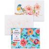 imageGrabie Watercolor Coloring Book 15 Sheets Art Pad A5 83 x 58 Cotton Watercolor Book for AdultsFloralFloral