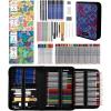 imageGrabie Classic Drawing Pencil Set Of 104 Colored Pencils for Adult Coloring Books Color Pencils Set for Adults Beginners ampamp Pro Soft Core Artist Sketching Drawing Pencils Art Supplies