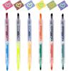 imageGrabie 24 Colors Magic Layering Markers12 Double Sided Color Changing Highlighter Pens4mm Chisel Tip ampamp 1mm Point Tip Dual Tip Magic Markers No Bleed Quick Drying2 Sets 6pcs Value Bundle