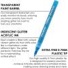 imageGrabie 24 Glitter Metallic Markers Extra Fine Tip Glitter Acrylic Paint Markers QuickDrying Waterbased Ink Iridescent Glitter Pens for Adults DIY Crafts Making Set of 24