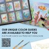 imageGrabie Watercolor Coloring Book 15 Sheets A5 83 x 58Watercolor Book for Adults Ignite Your Artistic Expression on 100 Cotton Paper OceanOcean