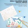 imageGrabie Watercolor Coloring Book 15 Sheets A5 83 x 58Watercolor Book for Adults Ignite Your Artistic Expression on 100 Cotton Paper OceanOcean